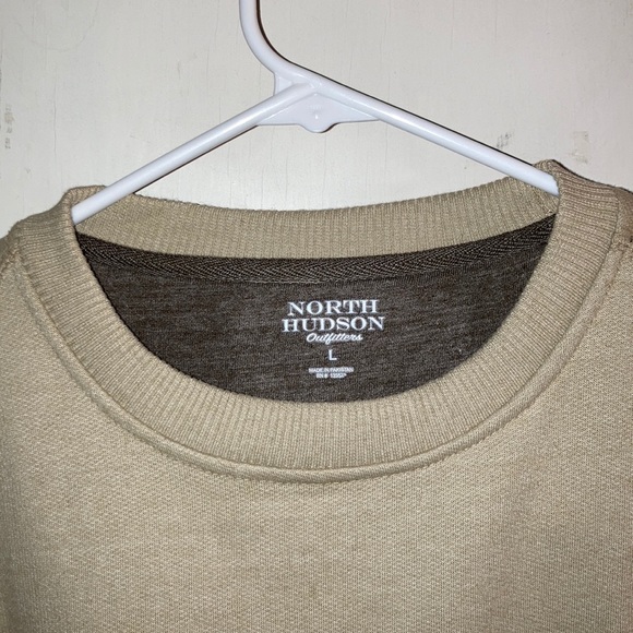 NWT North Hudson Outfitters Large Tan Pullover - Picture 3 of 6